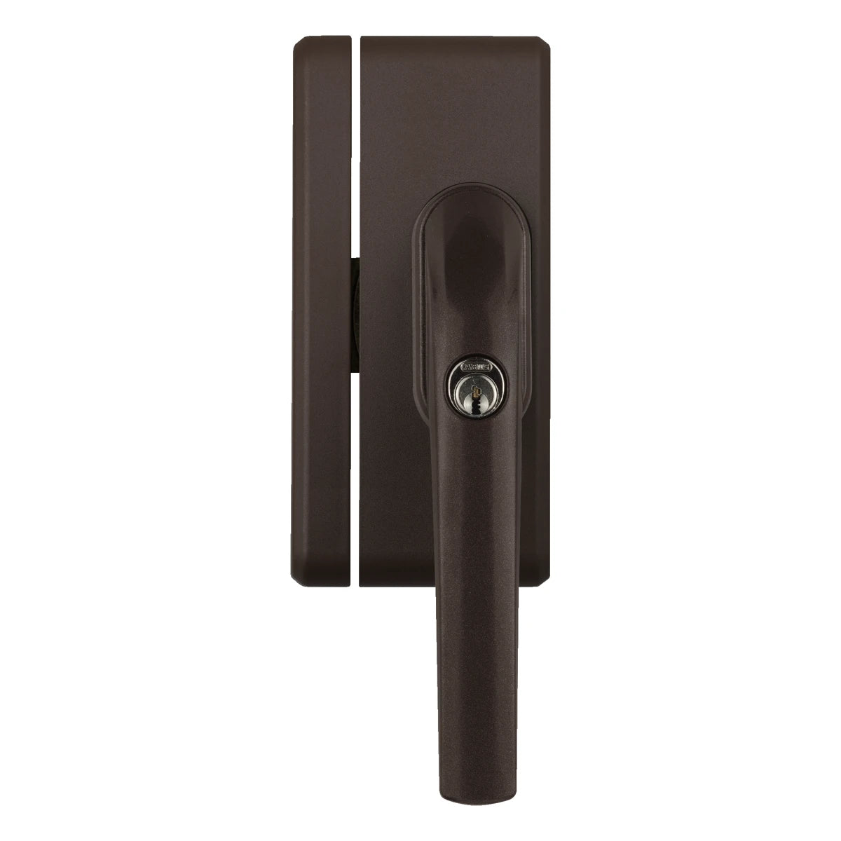 Abus Fenstersicherung Fenstergriff-Schloss FO400A – braun, Produktansicht