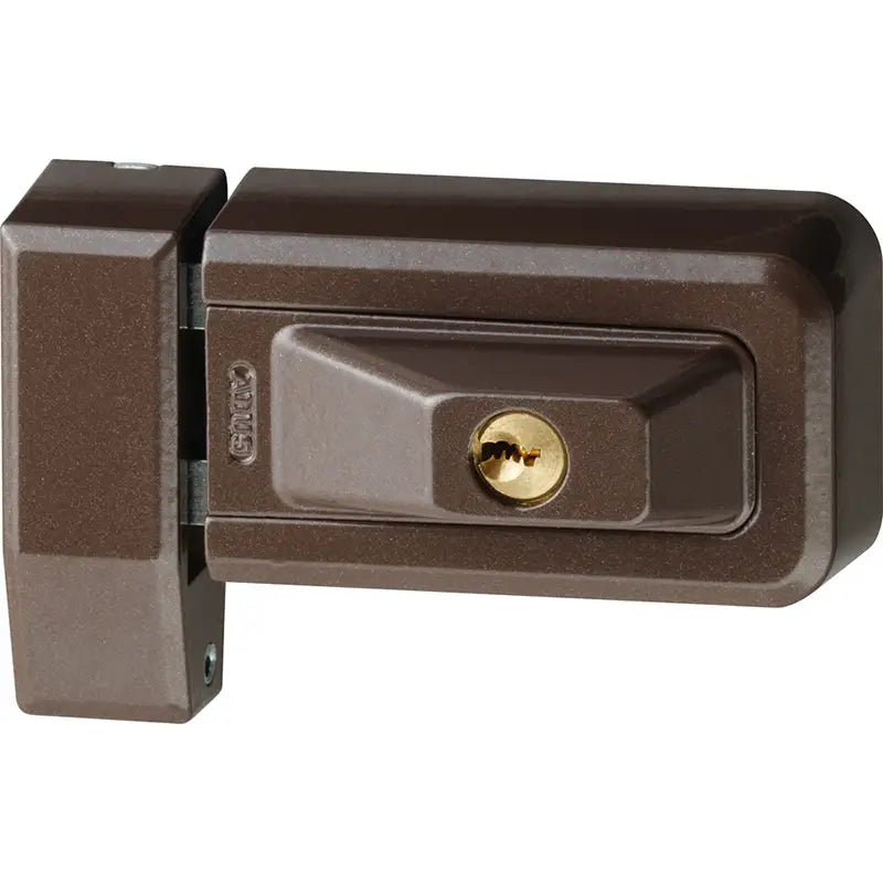 Abus Fenstersicherung Zusatzschloss 3030 B Braun