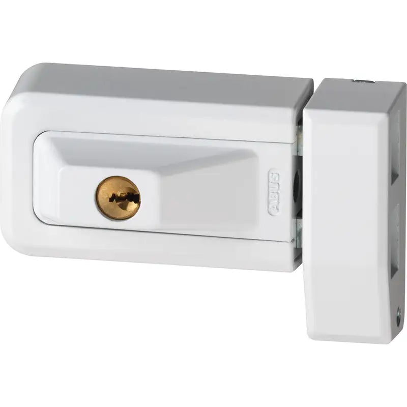 Abus Fenstersicherung Zusatzschloss 3030 W Weiss