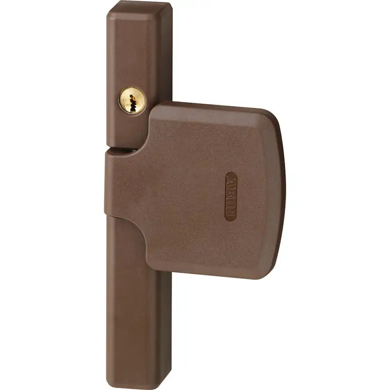 Abus Fenstersicherung Zusatzschloss FTS206 B Braun 2
