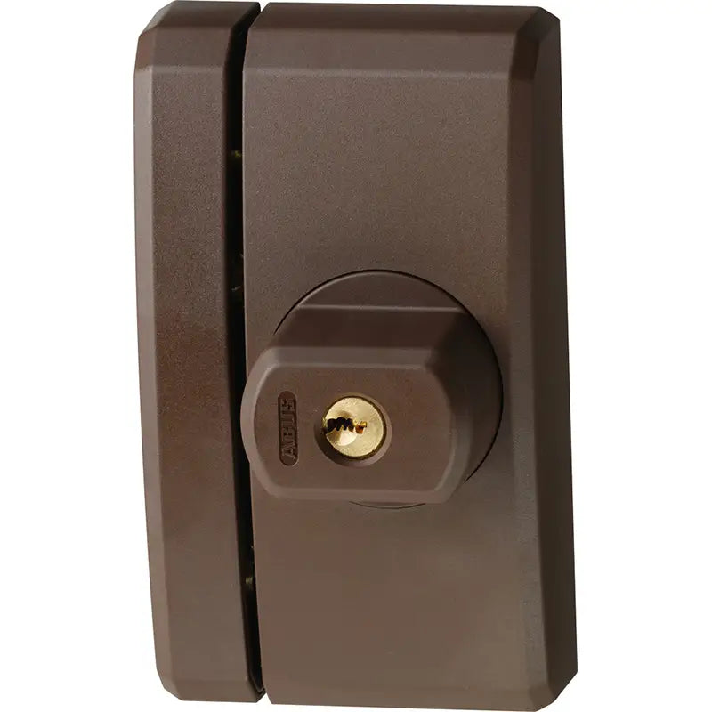 Abus Fenstersicherung Zusatzschloss FTS96 B Braun 2
