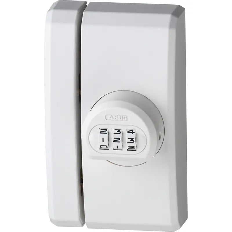 Abus Fenstersicherung mit Zahlenschloss FTS106 W Weiss 4003318261183