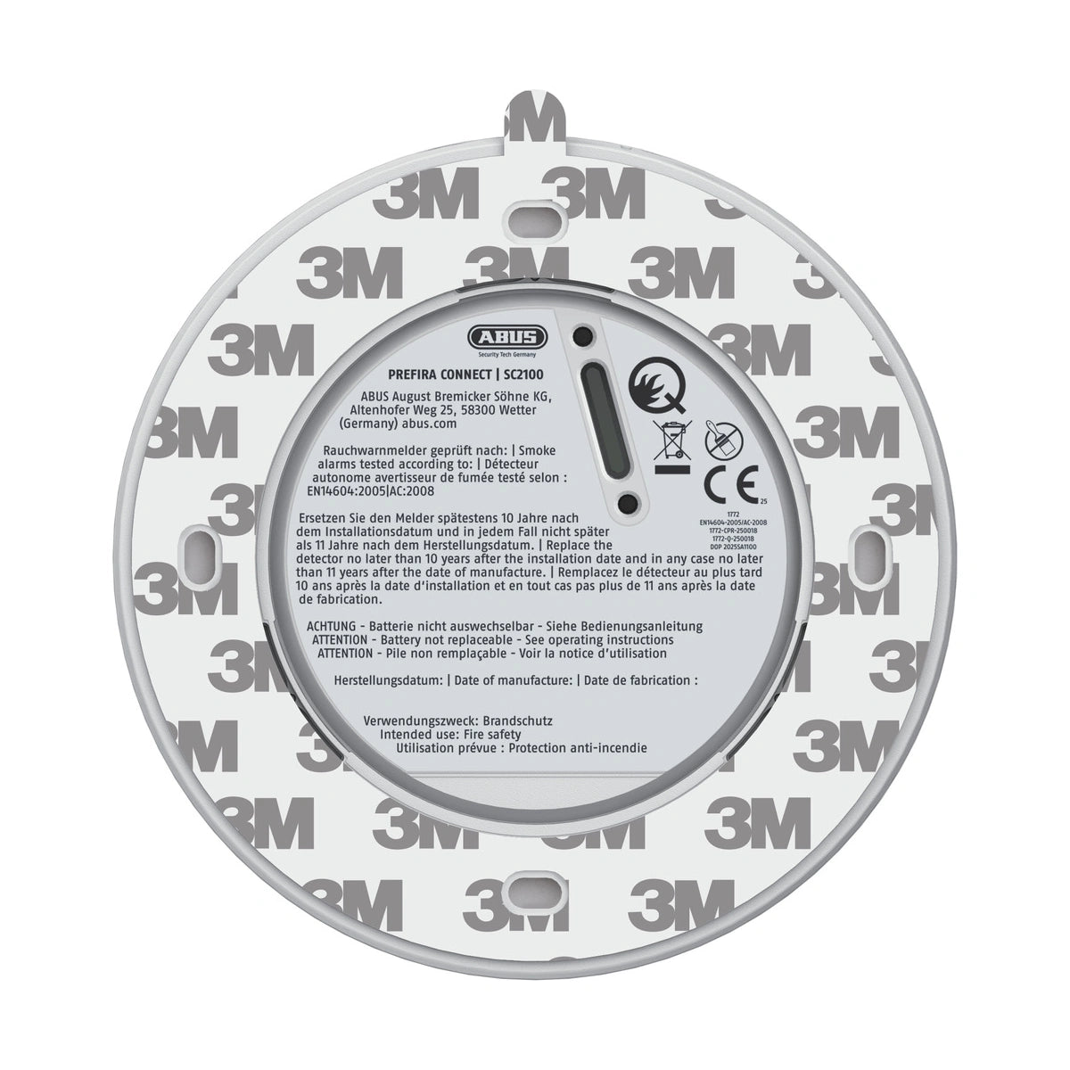 Abus Rauchmelder PREFIRA CONNECT SC2100 – Produktansicht