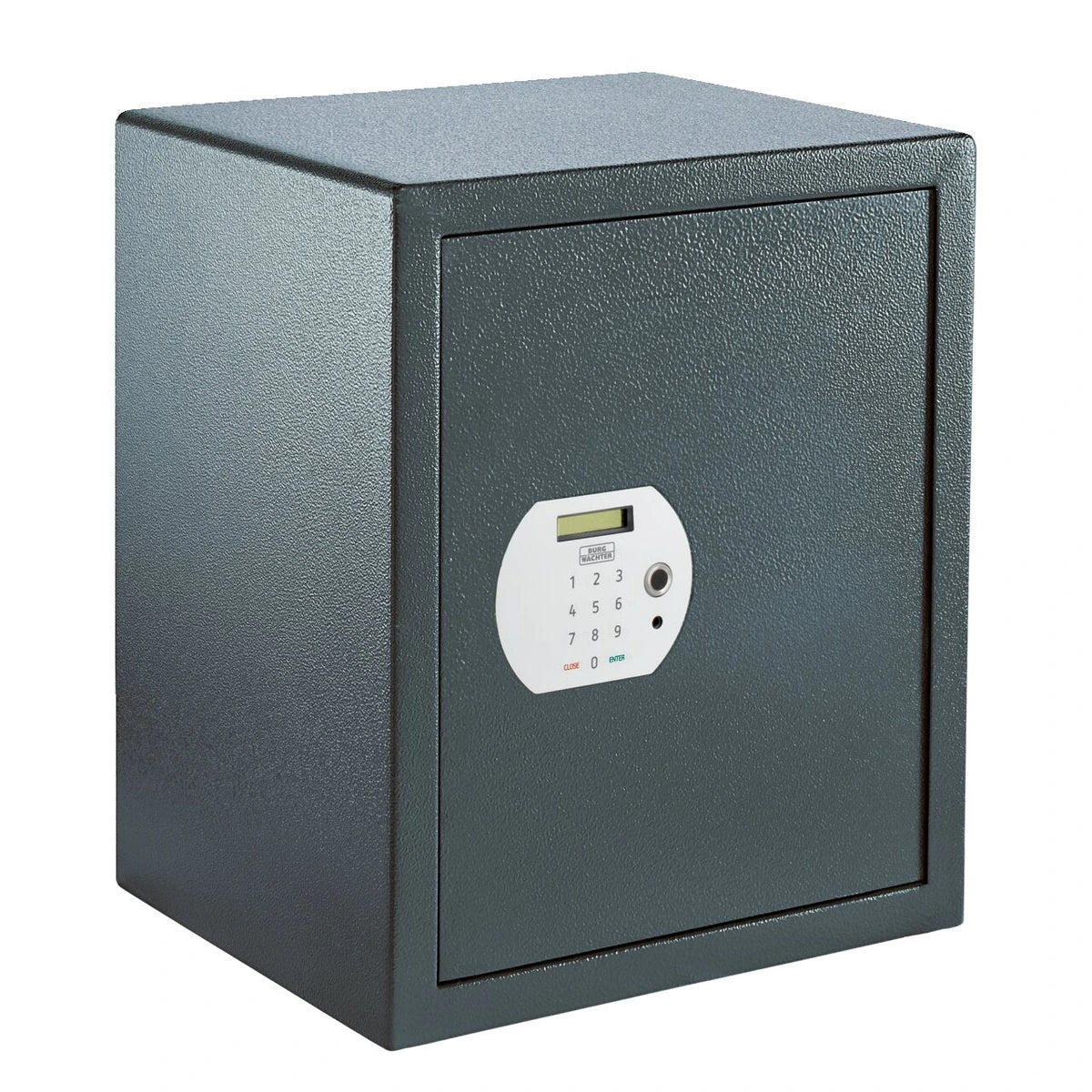 BURG-WÄCHTER Möbeltresor Pure-Safe PS 140 E FP – geschlossene Ansicht mit Elektronikschloss und Fingerscan