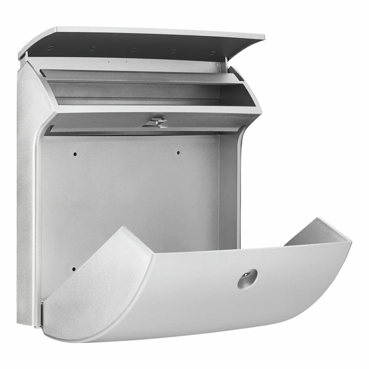 Burg-Wächter Briefkasten Classico 4932 Si Silber 4003482247501
