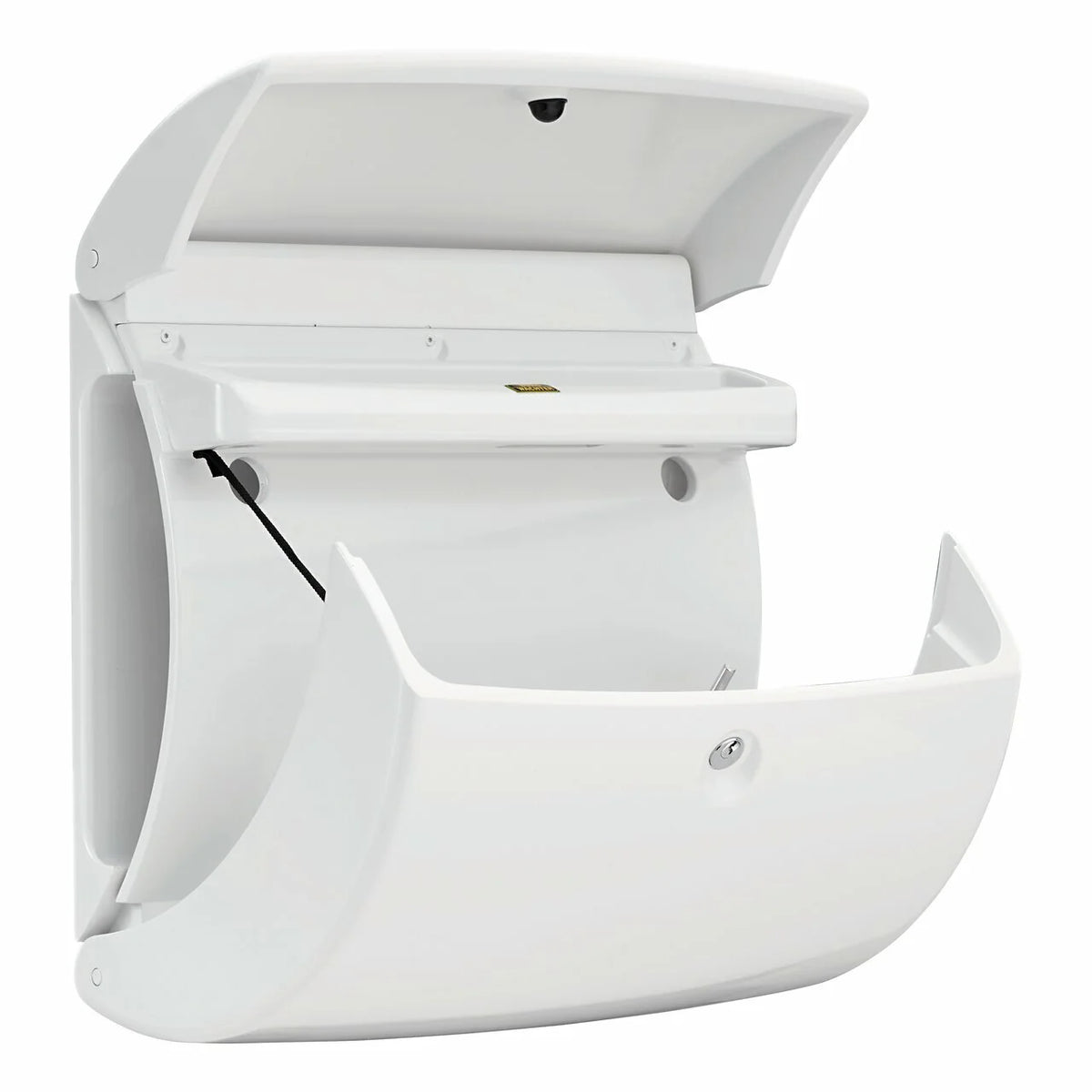 Burg-Wächter Briefkasten Piano 886 Weiss 4003482356104