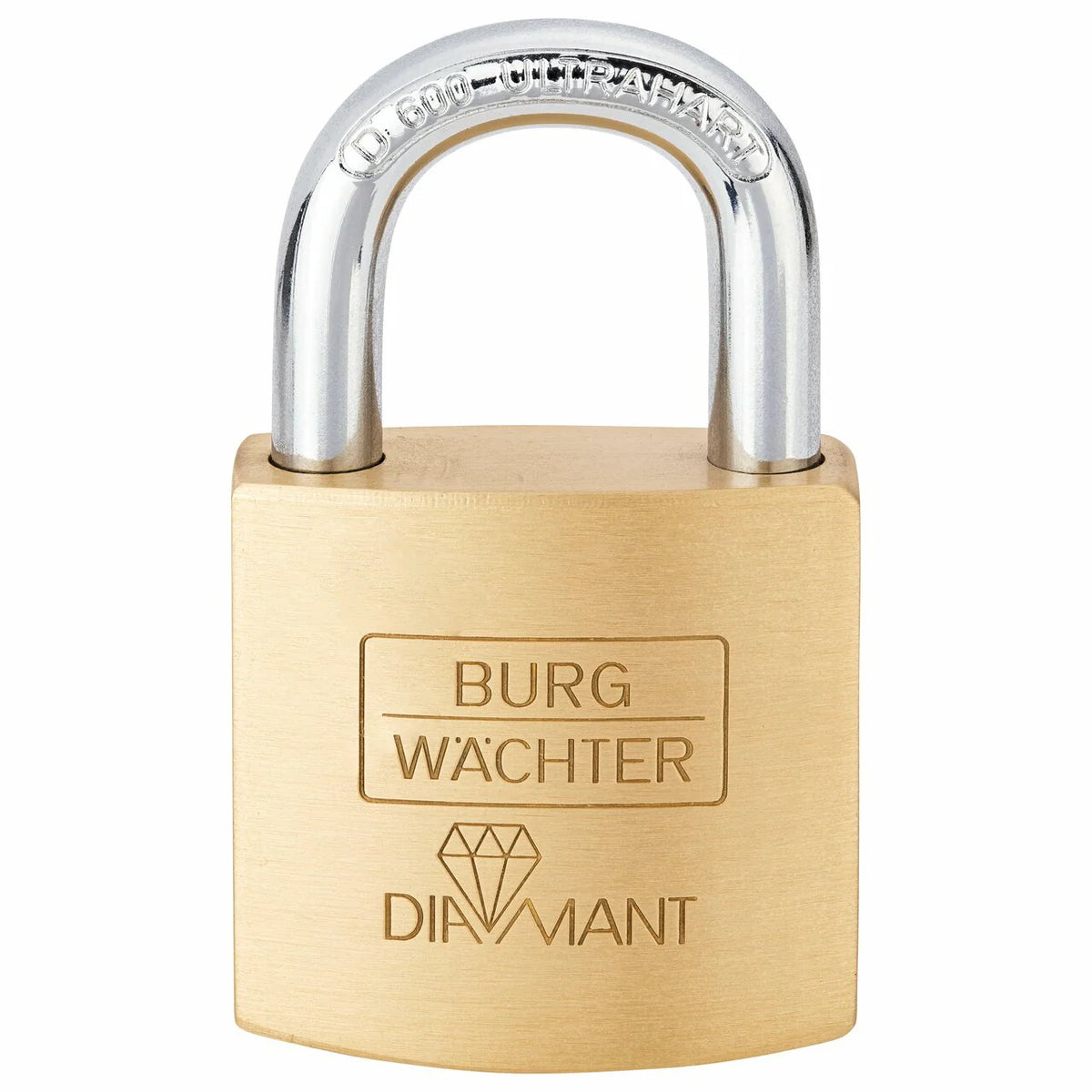 Burg-Wächter Messing Vorhangschloss Diamant D 600 40 vs. 4003482176009
