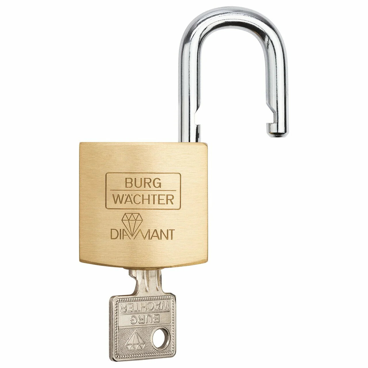 Burg-Wächter Messing Vorhangschloss Diamant D 600 40 vs. 4003482176009