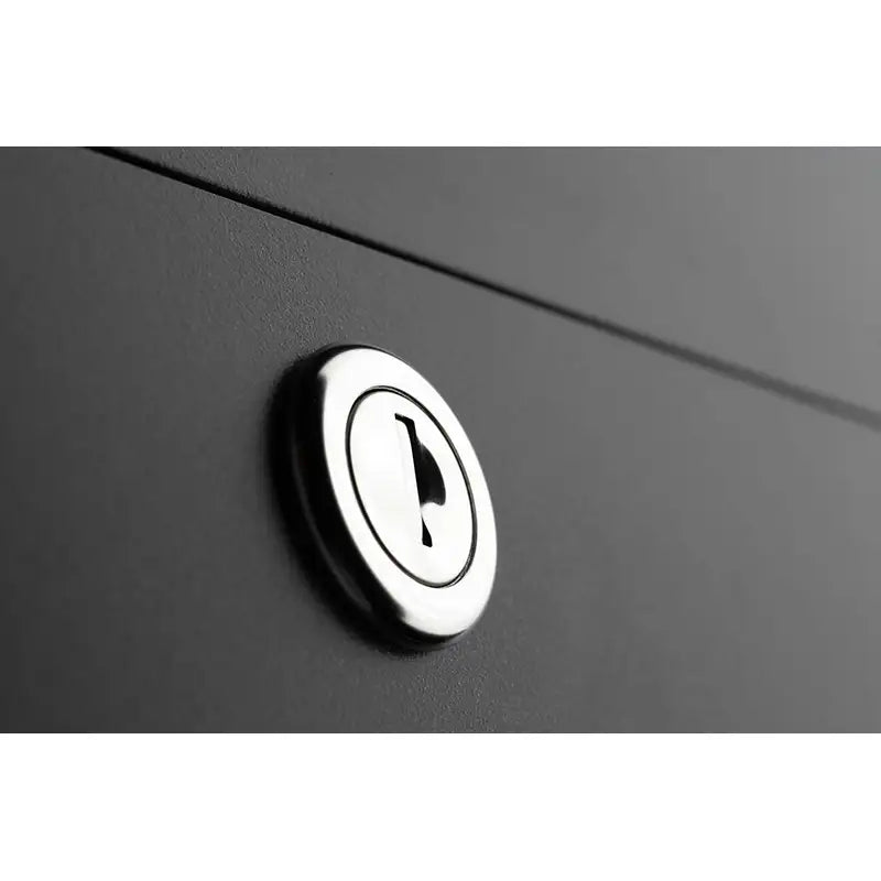 CMD Stahlblech Briefkasten 77 Schwarz 4260045641125