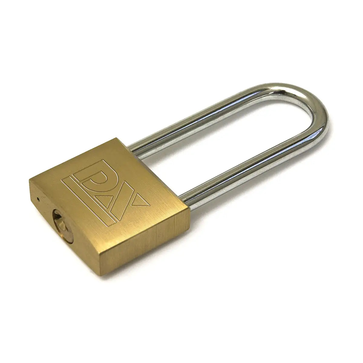 Dulimex Messing Vorhangschloss DX HS-LINE (hoher Bügel)