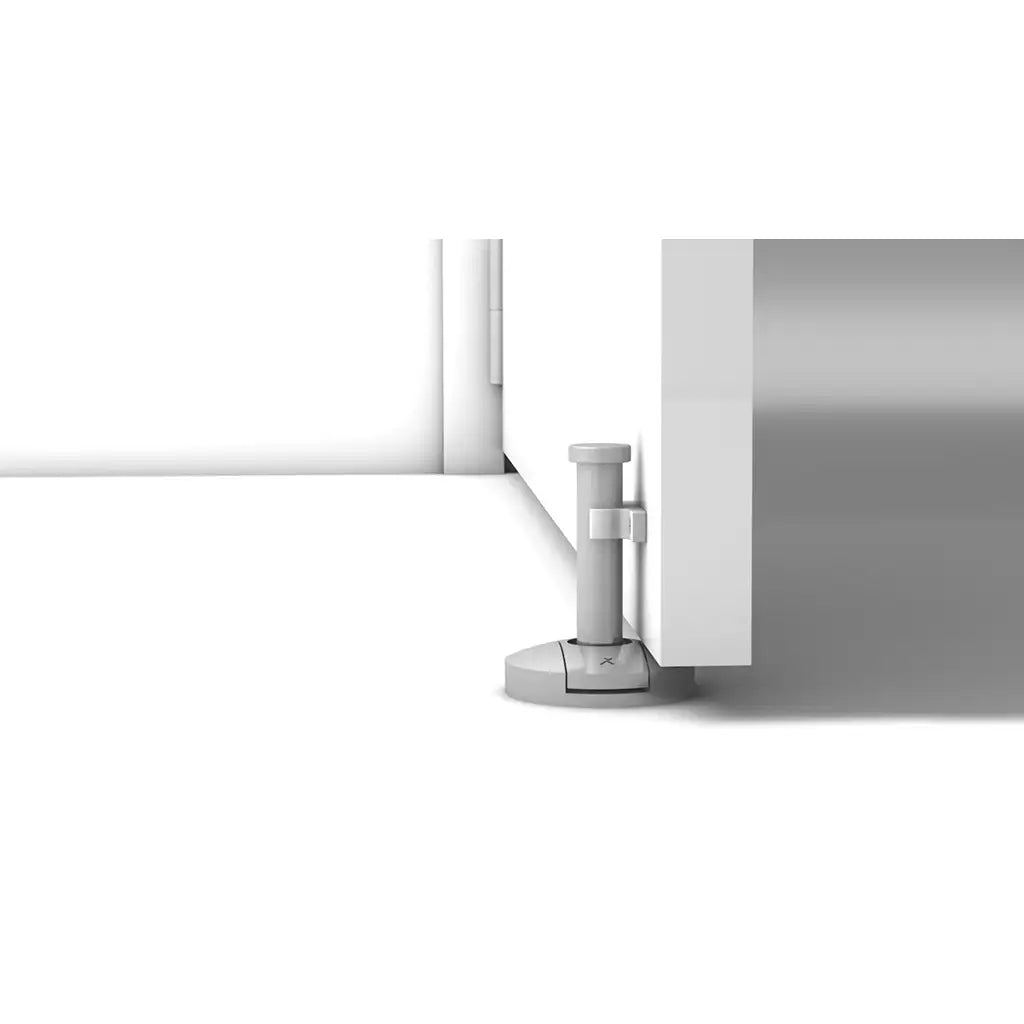 Dulimex Tuersicherung Exceptor® Tuersperrer Edelstahl DX DBS V1 0150.150.0000 montiert