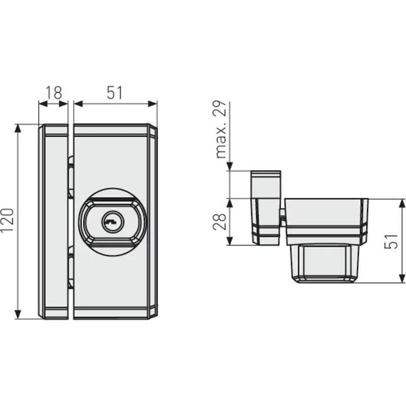 Technische Zeichnung FTS96