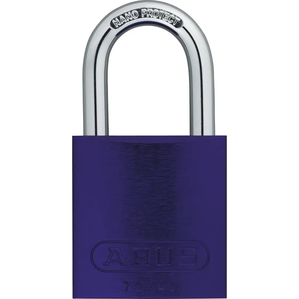 Abus Aluminium Vorhangschloss 72 40 - Lila 4003318802973