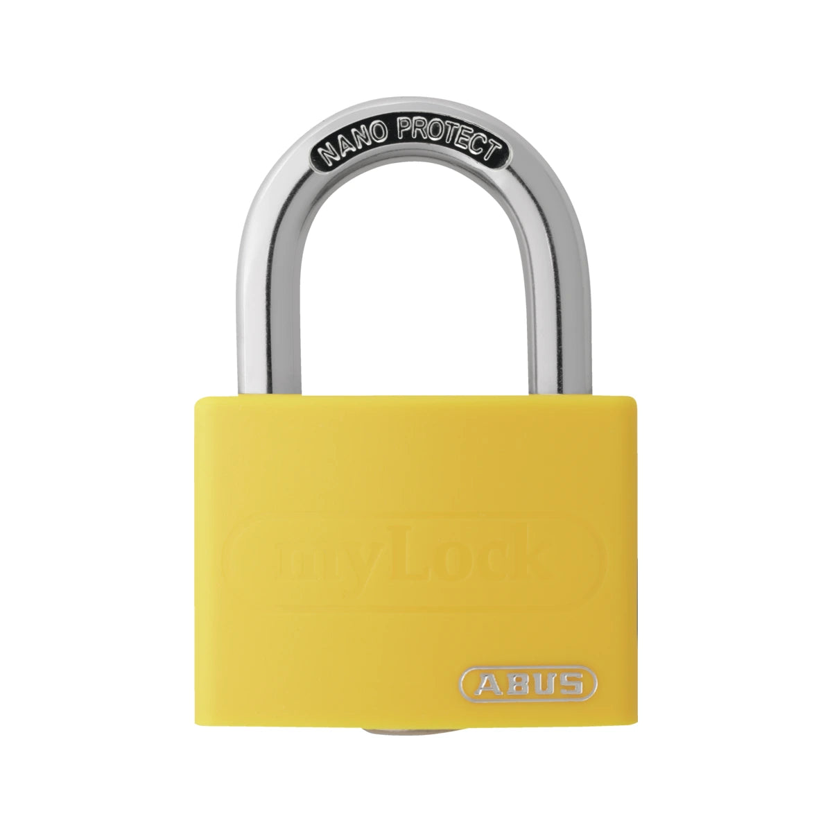 Abus Aluminium Vorhangschloss T65AL – Gelb