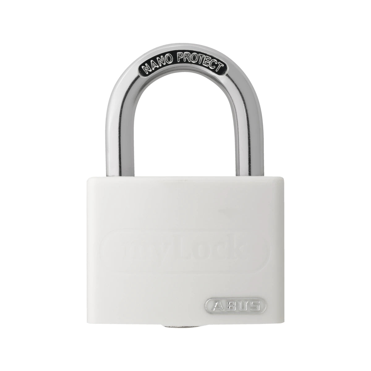 Abus Aluminium Vorhangschloss T65AL – Weiß