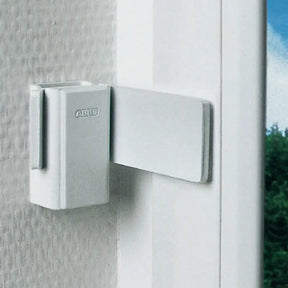 Abus Fenster- und Türsicherung SW20 W Weiss montiert