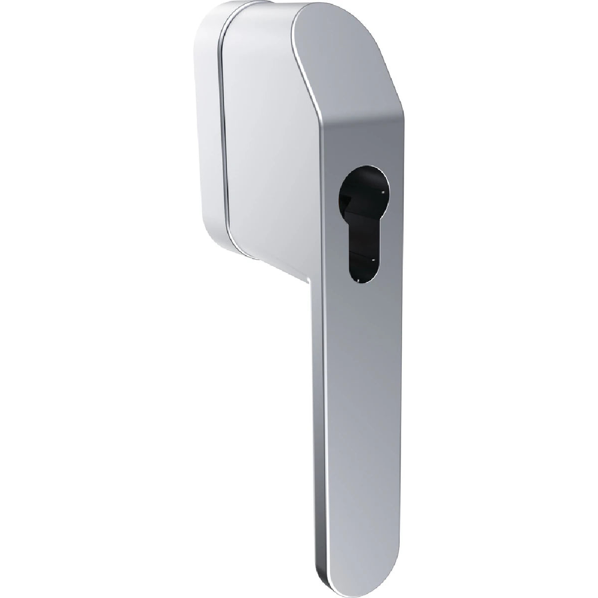 Abus Fenstergriff FG500 HZ fuer Profil-Halbzylinder Silber 4003318978517