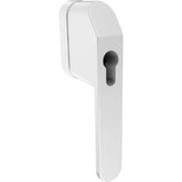 Abus Fenstergriff FG500 HZ fuer Profil-Halbzylinder Weiss 4003318916519
