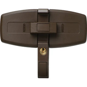 Abus Fenstersicherung Doppelfluegel-Schloss DFS95 B Braun