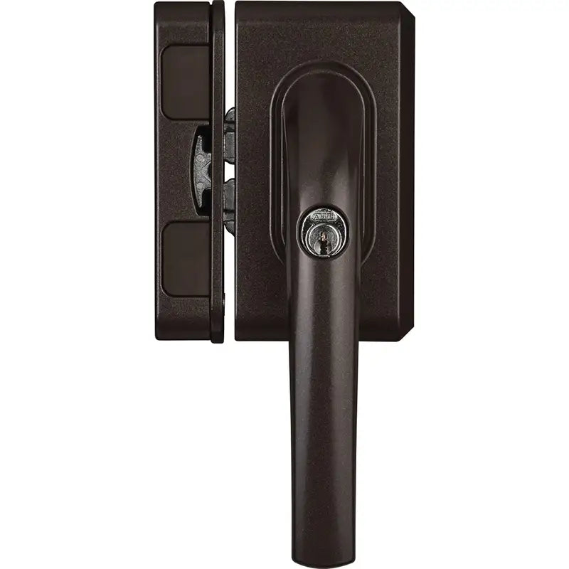 Abus Fenstersicherung Fenstergriff-Schloss FO500 B Braun