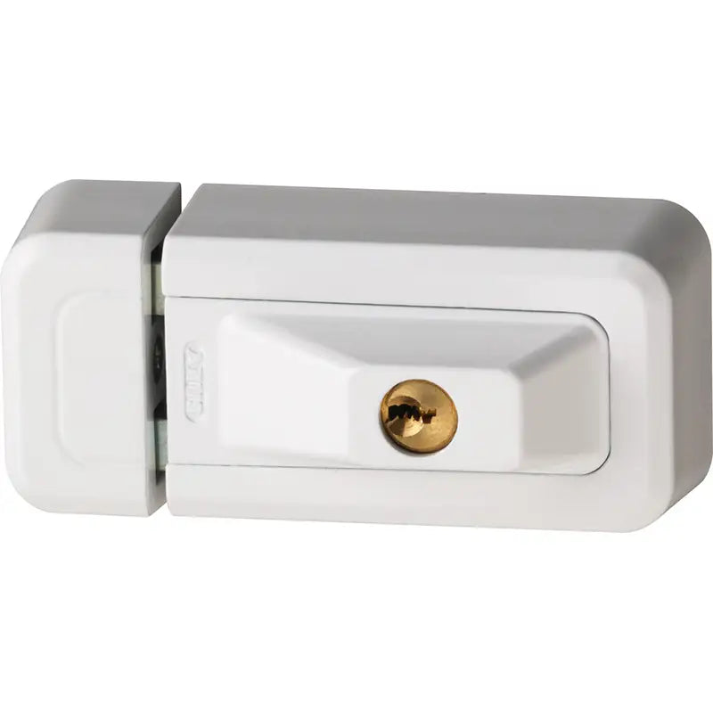 Abus Fenstersicherung Zusatzschloss 3010 W Weiss