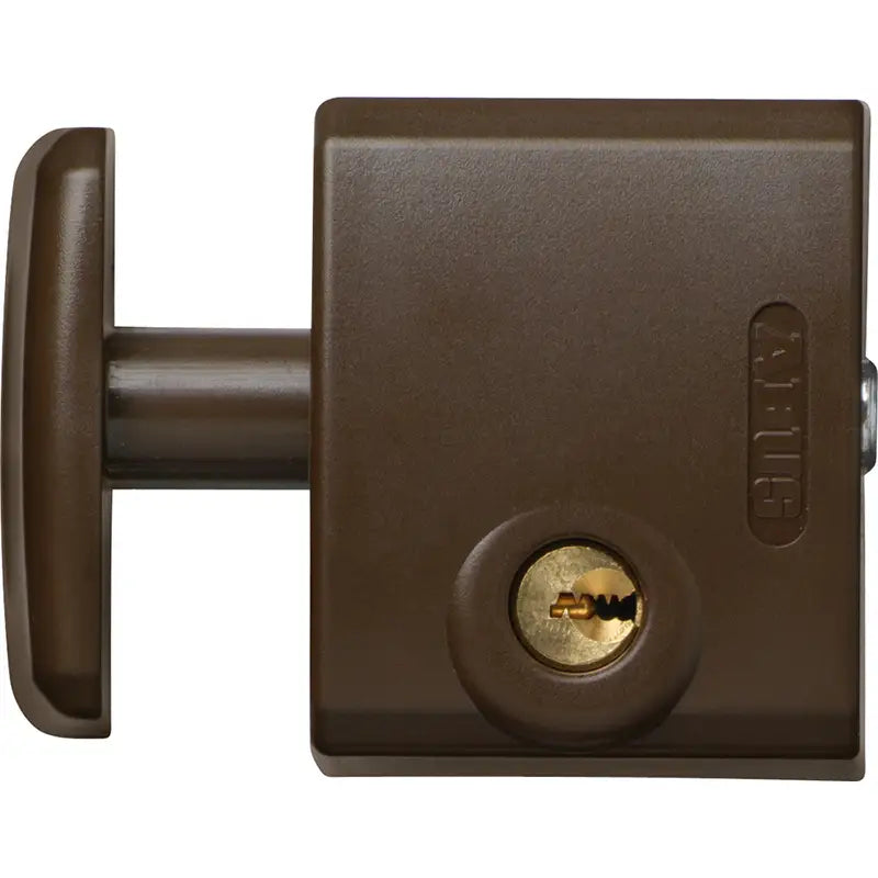 Abus Fenstersicherung Zusatzschloss FTS3002 B Braun