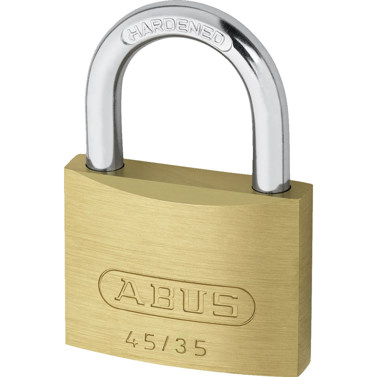 Abus Messing Vorhangschloss 45/35 – Seitenansicht