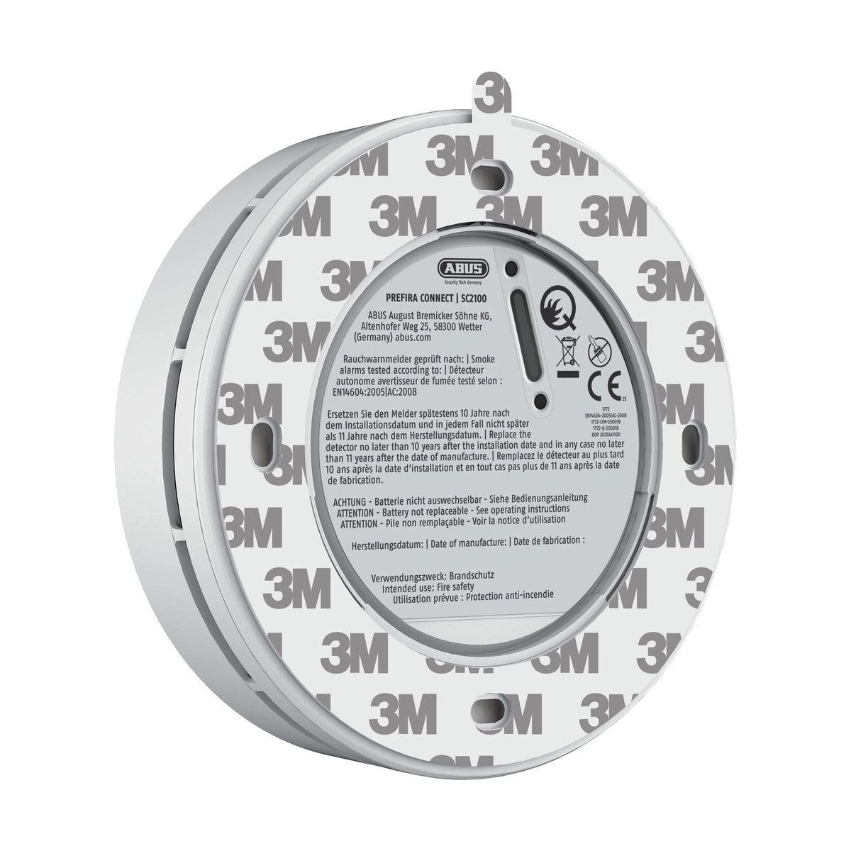 Abus Rauchmelder PREFIRA CONNECT SC2100 – Produktansicht