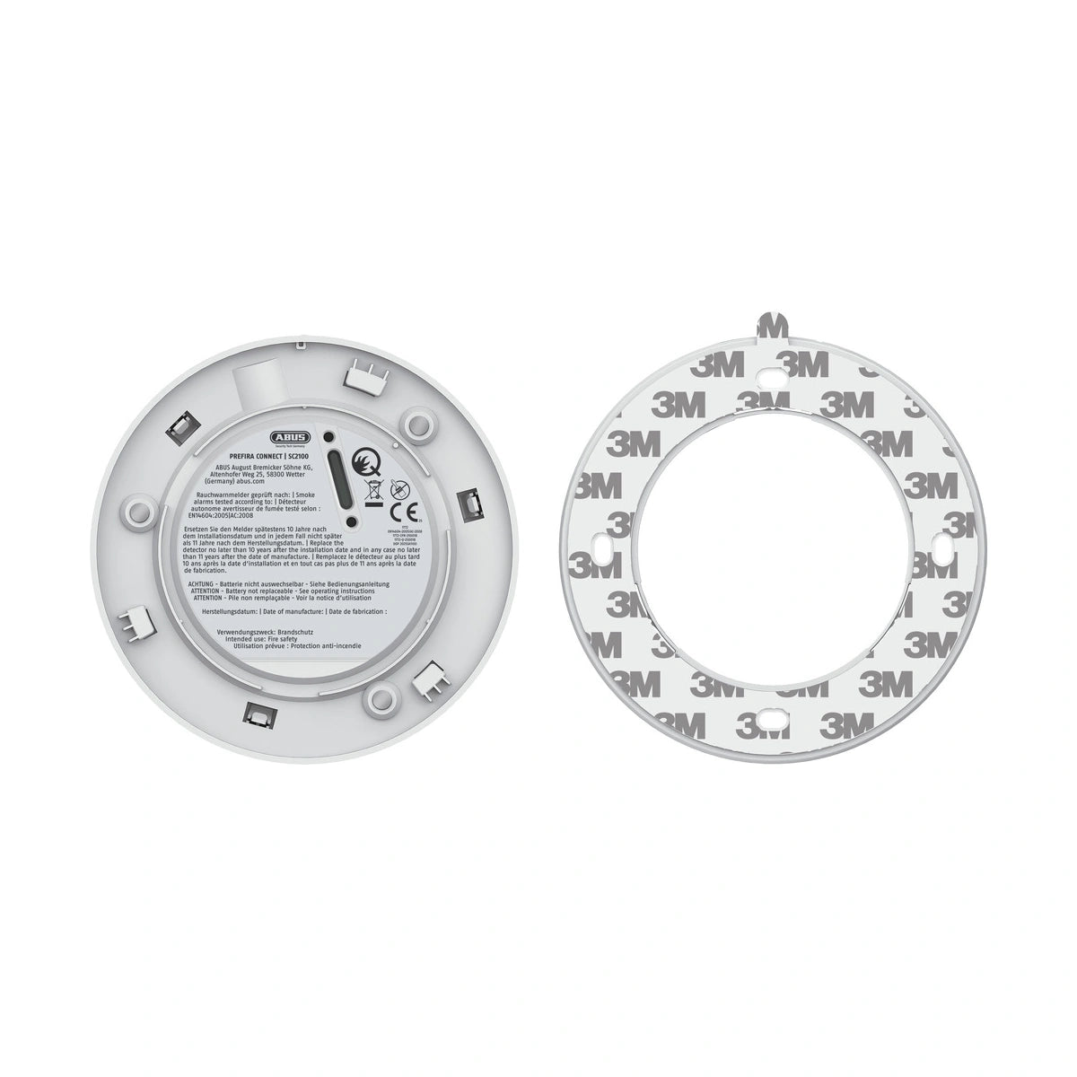 Abus Rauchmelder PREFIRA CONNECT SC2100 – Produktansicht