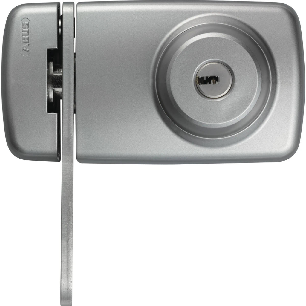 Abus Tuer-Zusatzschloss 7035 Tuersicherung Silber 53278