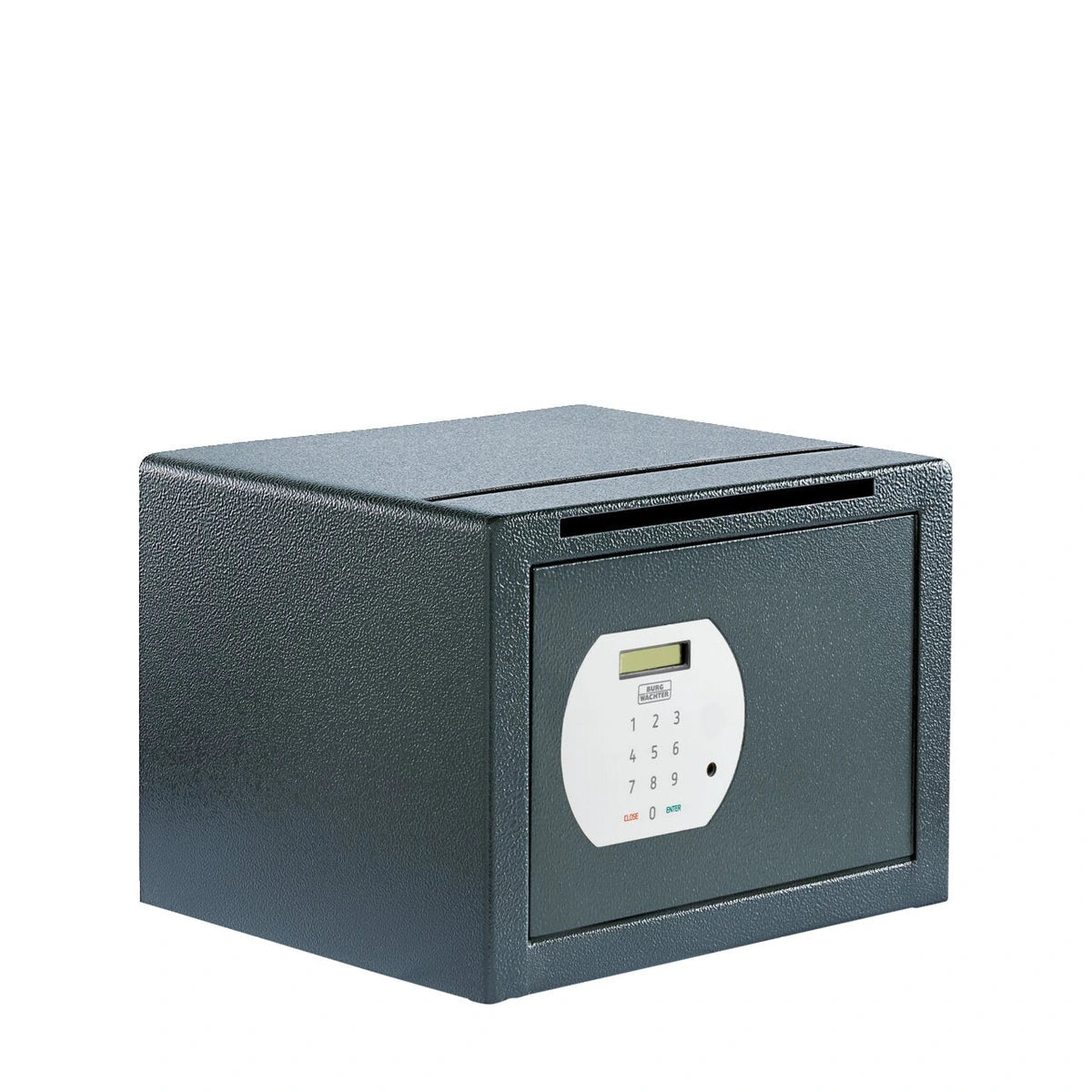 BURG-WÄCHTER Einwurftresor Pure-Safe PS 120 E EWS – geschlossene Ansicht mit Elektronikschloss
