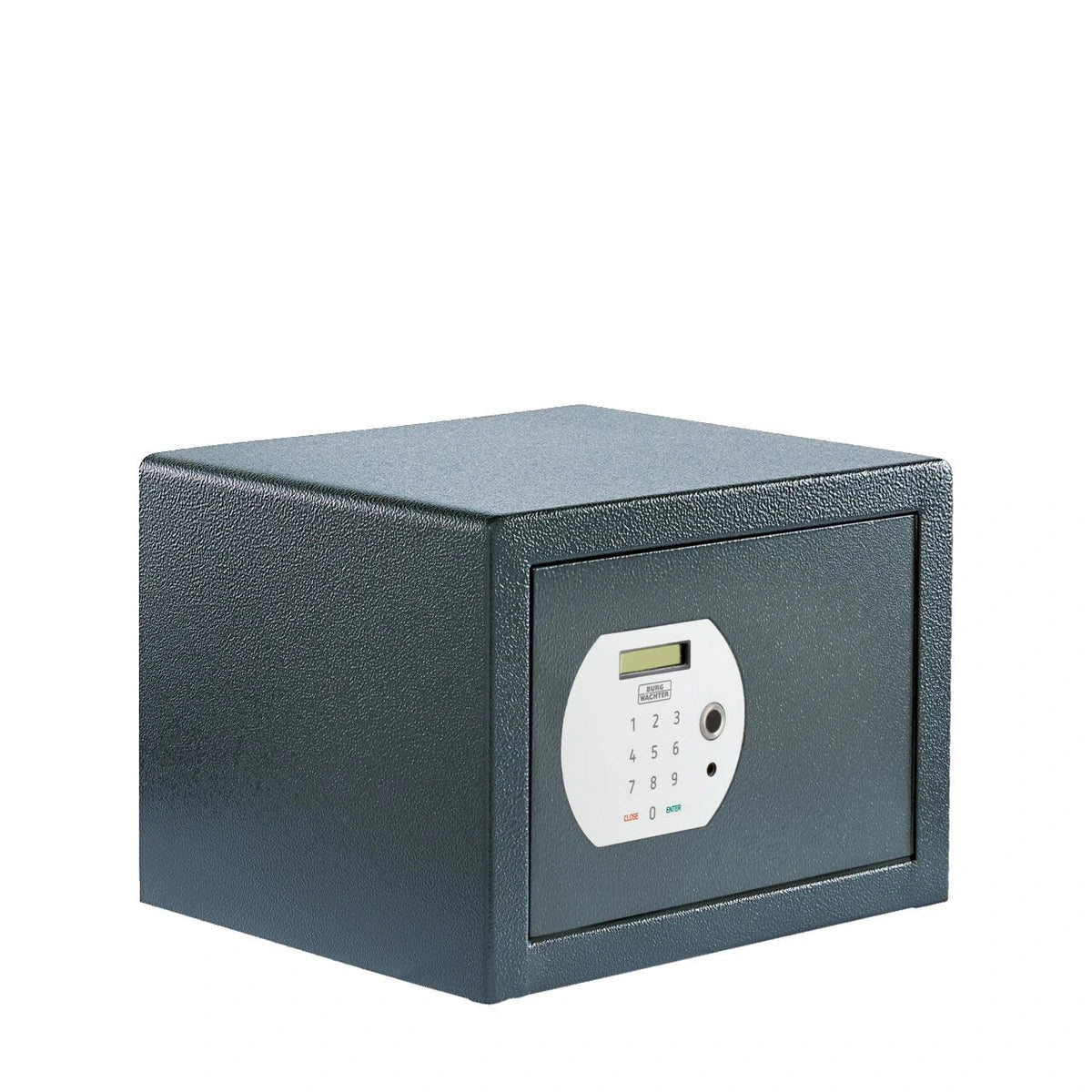 BURG-WÄCHTER Möbeltresor Pure-Safe PS 120 E FP – geschlossene Ansicht mit Elektronikschloss und Fingerscan