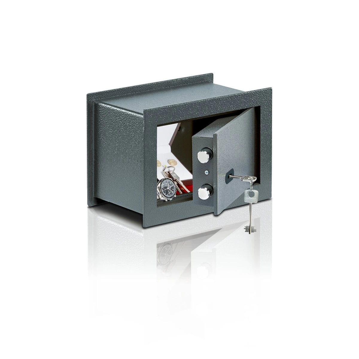 BURG-WÄCHTER Wandtresor Pure-Safe PSW 110 K – mit geöffneter Tür