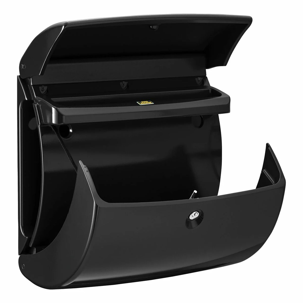 Burg-Wächter Briefkasten Piano 886 Schwarz 4003482356203