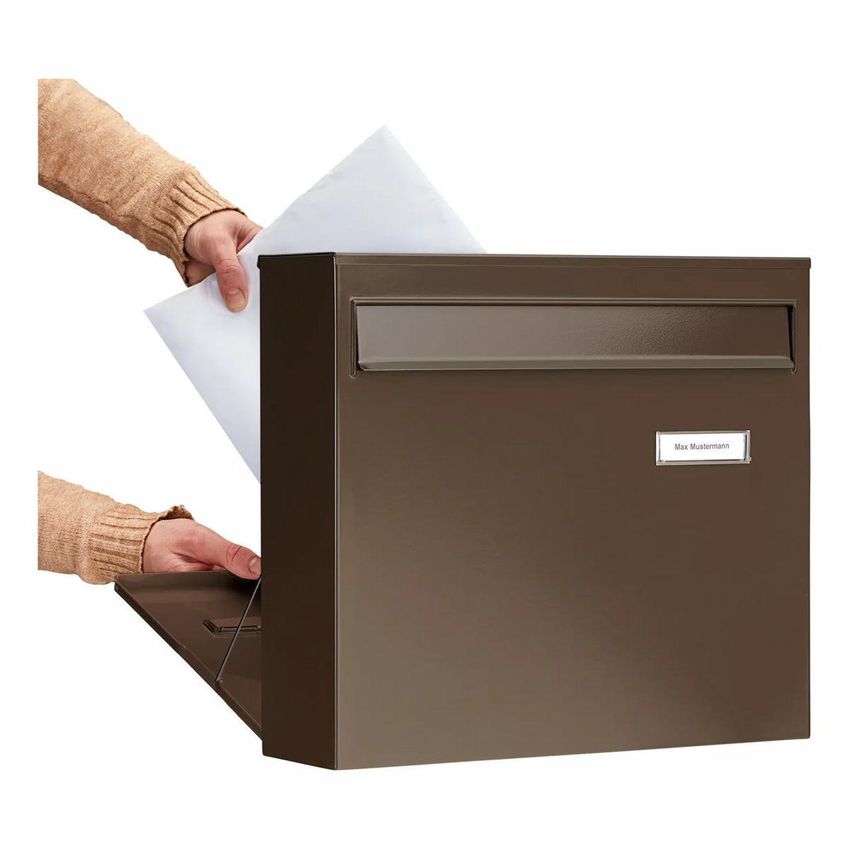 Burg-Wächter Briefkasten Potsdam 878 BR Braun 4003482204801