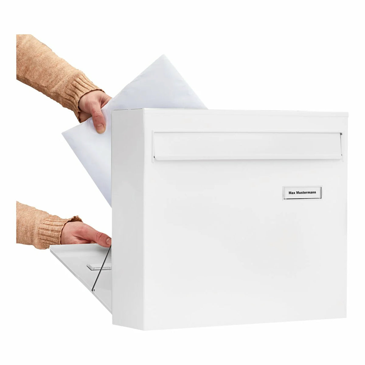 Burg-Wächter Briefkasten Potsdam 878 W Weiss 4003482204900