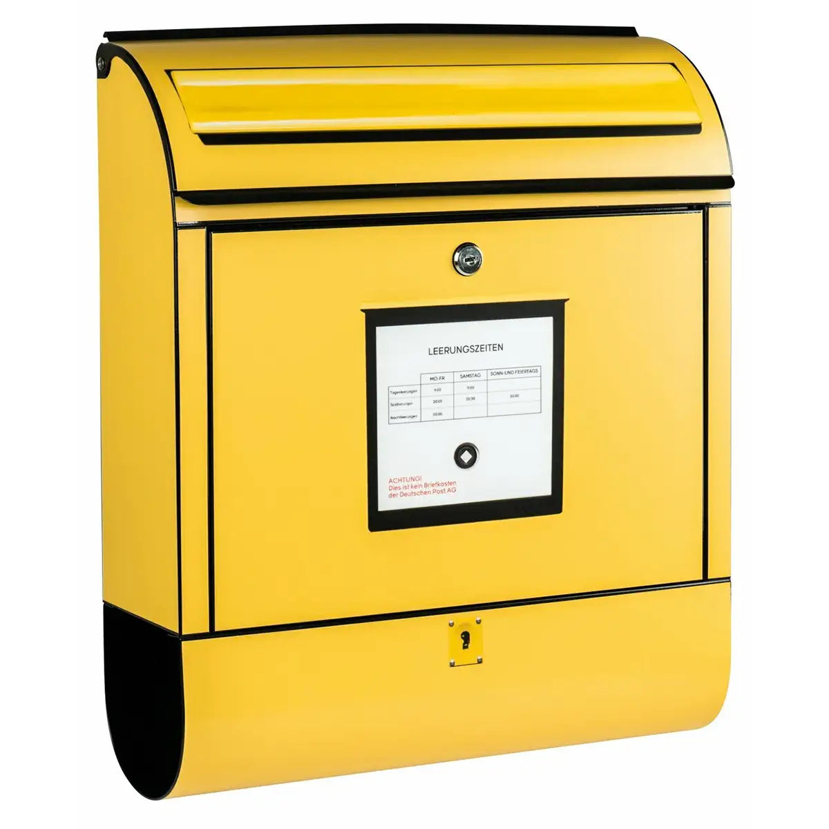 Burg-Wächter Briefkasten Scandic 825 S Gelbe Post 4003482389492