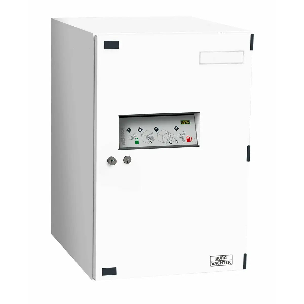 Burg-Wächter Paketbox eBoxx E 634 S W Weiss (mechanisch) 4003482377109