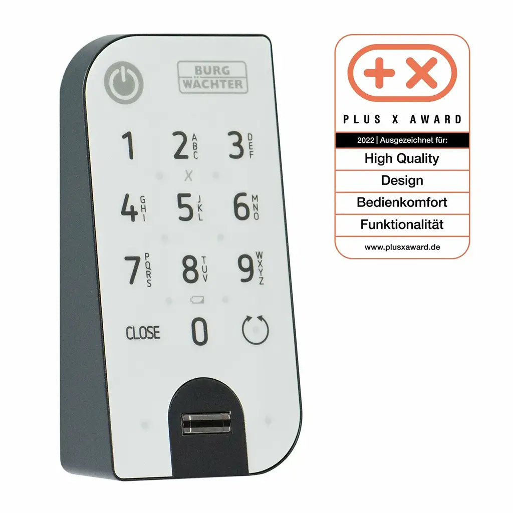 Burg-Wächter secuENTRY 7712 FP Keypad – Fingerprint Tastatur 4003482507124