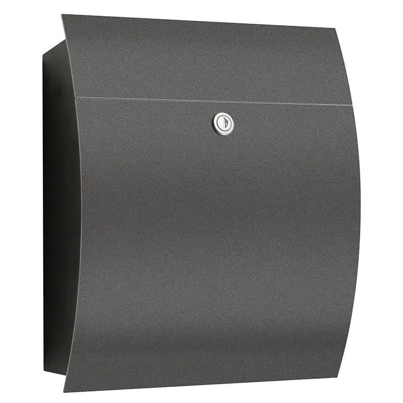 CMD Stahlblech Briefkasten 77 Schwarz 4260045641125