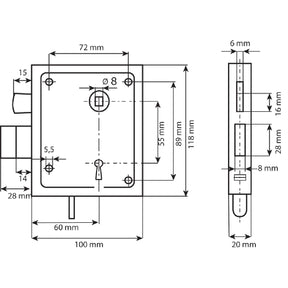 Dulimex_Universal_Kastenschloss_UKS_BB_55_65B_Buntbart_-_0160.095.5650_-_Technische_Zeichnung