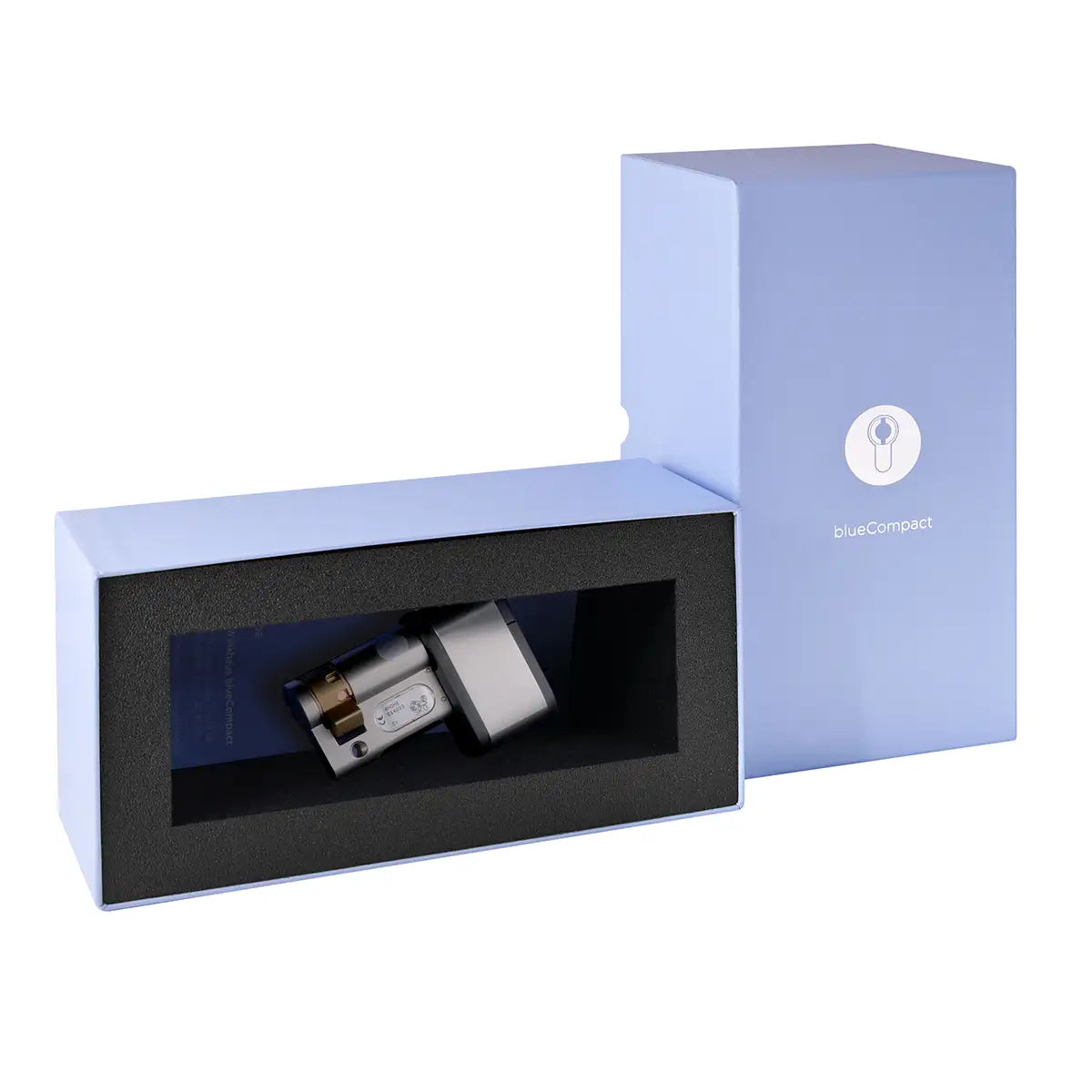 Winkhaus blueCompact Profil-Halbzylinder BO 22 in Verpackung